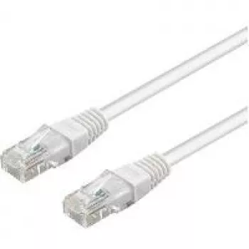 Cavo di rete Goobay 1,5 m Cat5e UTP bianco