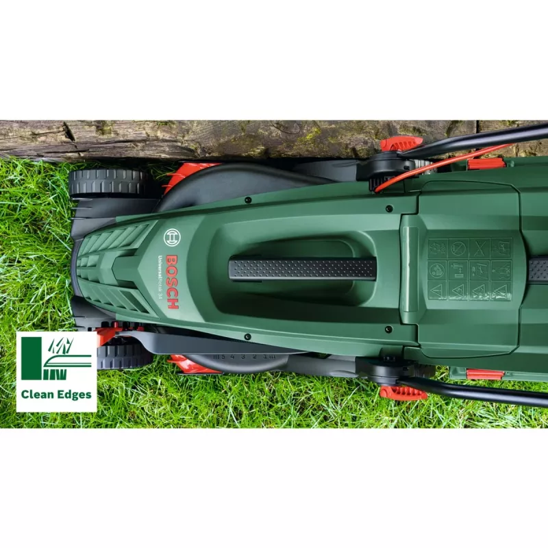 Tosaerba elettrico Bosch UniversalRotak 37-550 — 1400 W, larghezza di taglio 37 cm