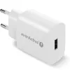 Caricatore per telefono 1x USB 18 W QC 3.0 bianco