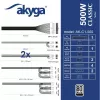Akyga Classic AK-C1-500 alimentatore ATX 500 W, 80 PLUS, PFC attivo, ventola 120 mm