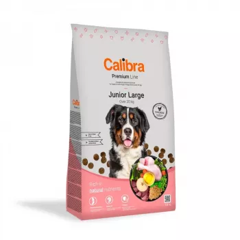 CALIBRA Premium Line Junior Large pollo - cibo secco per cani - 12kg