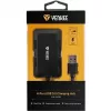 Yenkee YHB 4341BK hub USB 3.0 a 4 porte con ingresso di alimentazione Micro USB
