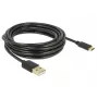Cavo USB DeLOCK 83669 USB 2.0 4 m USB A USB C nero