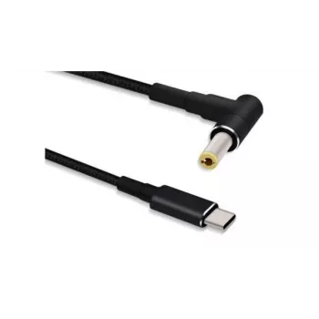 Adattatore cavo Microconnect USBC-DC-5A-15V USB C a 5,5*2,5 1,2 m nero