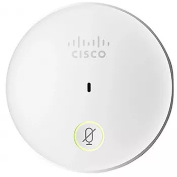 Microfono da tavolo Cisco CS-MIC-TABLE-J — microfono per telefono IP cablato, 80–20.000 Hz, connettore Hirose a 4 poli, bianco