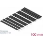 Set guaine termorestringenti DeLOCK 18987 nero 28 pz.