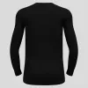 Odlo BL TOP girocollo manica lunga ACTIVE WARM ECO maglietta uomo, taglia M, nero