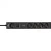 Ciabatta Brennenstuhl 1159780615 1,5 m 5 prese AC per interni nero, grigio