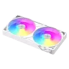 Dissipatore a liquido per CPU Gamemax | GLACIER 240 LCD WH | Intel, AMD