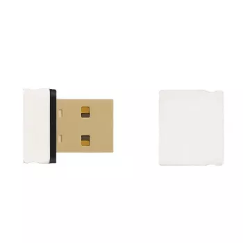 Qoltec - adattatore di rete - USB 2.0 - 802.11b/g/n - bianco