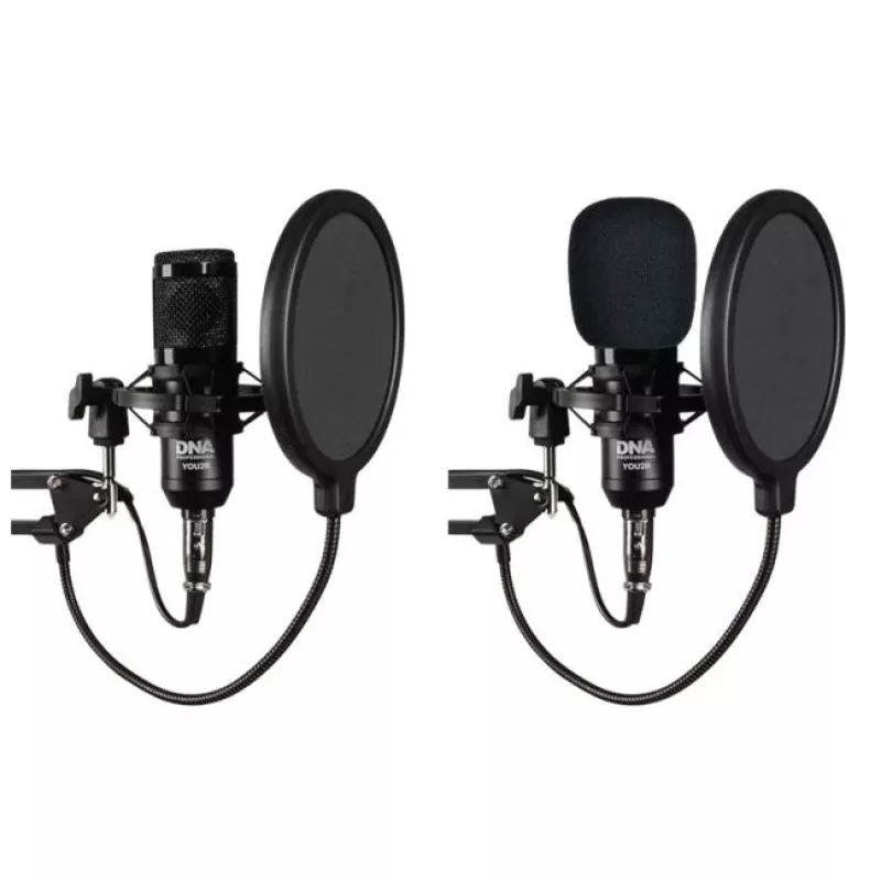 Kit microfono Bitmat DNA YOU2B — microfono, interfaccia audio, supporto e cavo