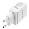 Everactive CARICABATTERIE TELEFONO 3X USB 3, 4A BIANCO