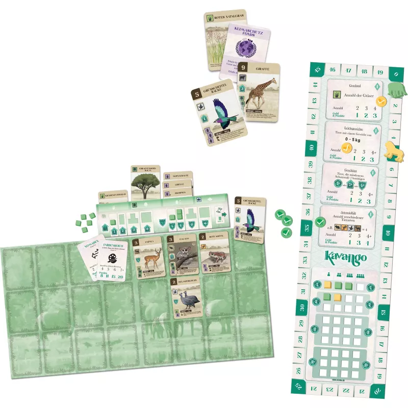 Kavango, gioco da tavolo