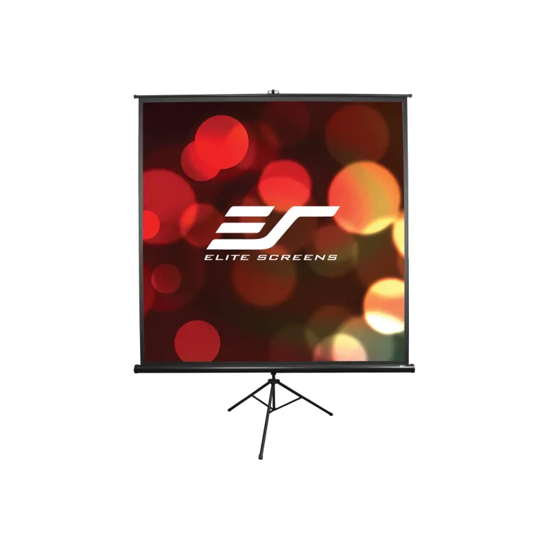 Elite Screens | Schermo a treppiede/portatile | T92UWH | Diagonale 92 pollici | 16:9 | Larghezza immagine visibile (B) 203,2 cm | Nero