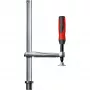 Morsetto a vite Bessey TW28-30-14-2K 30 cm nero rosso acciaio inox