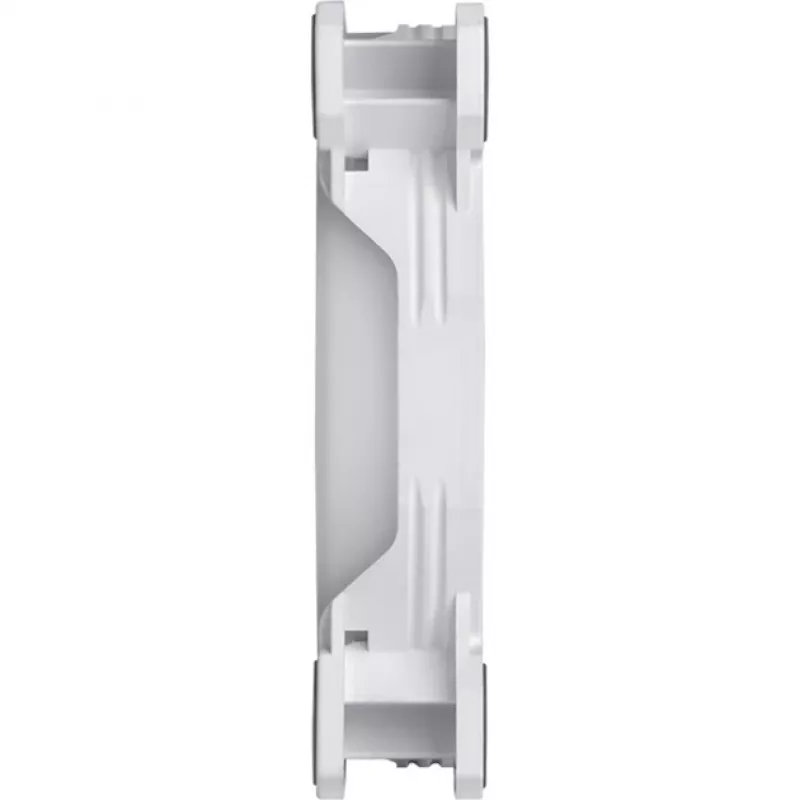 Ventola per radiatore Thermaltake Riing Quad 12 RGB TT Premium Edition CL-F100-PL12SW-A, 120 mm, 3 pz con controller, bianca