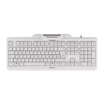 CHERRY KC 1000 SC tastiera USB svizzera grigio
