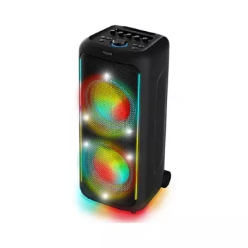 Speaker portatile per feste Philips TAX5000E/10 2 vie, 100 W RMS, Bluetooth, 20–20000 Hz, 4 Ω, nero