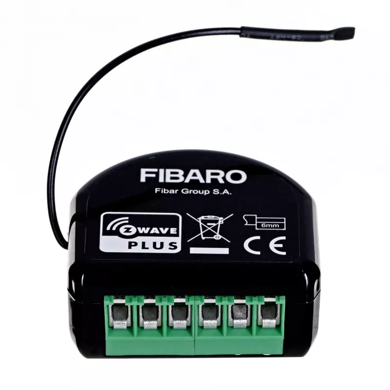 Modulo dimmer Fibaro Dimmer 2 FGD-212 Z-Wave, nero