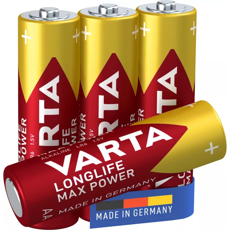 VARTA Max Tech batterie stilo 1,5 V blister da 4 (4706101404)