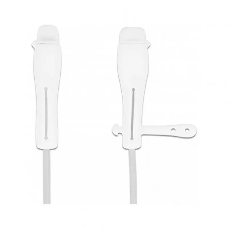 DeLOCK tappo parapolvere per connettore maschio USB Type-C e connettore maschio Apple Lightning set 2 pezzi bianco