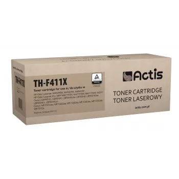Toner Actis TH-F411X (sostitutivo per HP 410X CF411X; standard; 5000 pagine; ciano)