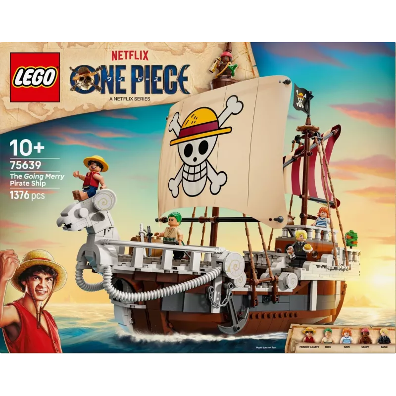 Set LEGO The Going Merry nave pirata 75639 — modello in mattoncini One Piece