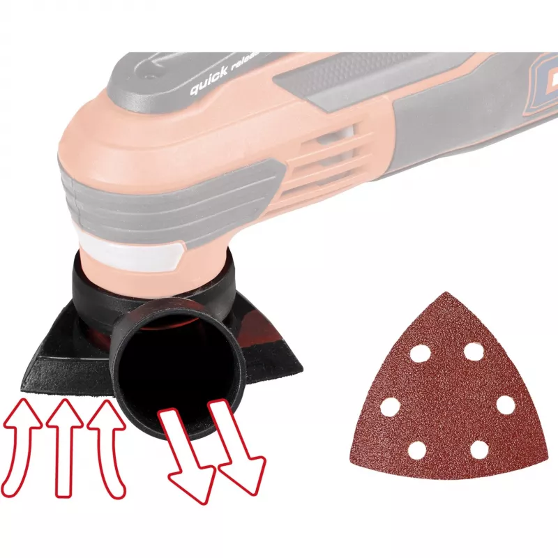 Multifunzione Einhell TE-MG 350 EQ 350 W nero rosso angolo di oscillazione 3°