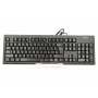 Tastiera A4Tech KR-83 USB nera