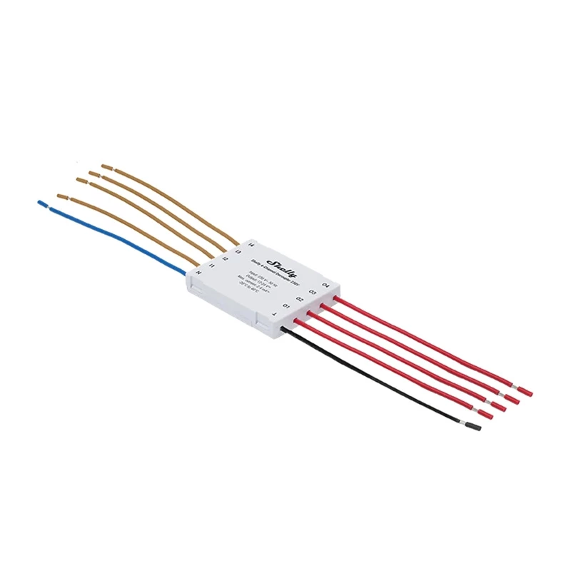 Disaccoppiatore a 4 canali Shelly Shelly_4CD 230V – interfaccia relè per guida DIN per quattro circuiti