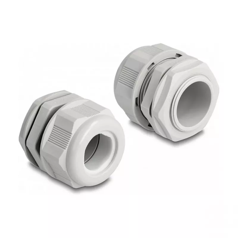 Pressacavo EX DeLOCK M32 grigio 2 pz poliammide