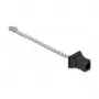 Cappuccio antipolvere in fibra ottica con catena DeLOCK 86847 connettore SC nero