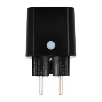 Shelly Plug PM Gen3 Matter 13A presa smart, nero