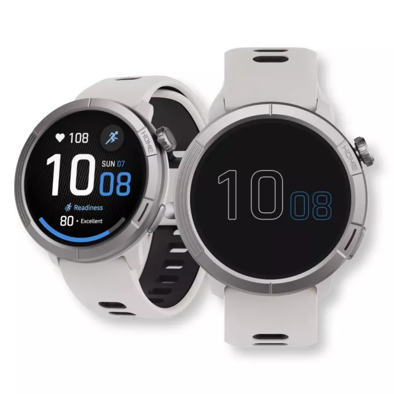 Smartwatch Stelio Activ Pro GPS modello STSWA102TN, cassa in titanio da 46 mm