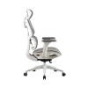 Sedia da ufficio gaming Onex | Ventra Premium rete in tessuto | bianco