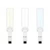 Lampada da scrivania LED LB-24 con orologio