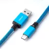 CableMod Classic cavo a spirale per tastiera CM-CKCA-CK-KK150KK-R, da USB-C a USB-A, 150 cm, nero (Midnight Black)