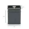Set contenitori in plastica ermetici Salter BW124591EU7, 3 pezzi, contenitori per alimenti
