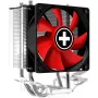 Xilence A402 dissipatore CPU 9,2 cm nero, rosso, argento