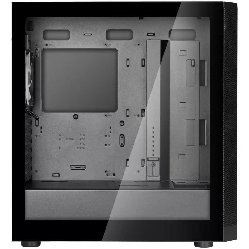 SilverStone FARA 514X nero vetro temperato (SST-FA514X-BG)