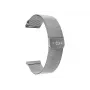 Cinturino in maglia metallica per orologio FIXED FIXMEST-22MM-SL — 22 mm, chiusura rapida, argento, acciaio inox
