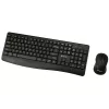Kit tastiera e mouse wireless Tracer Bartix II RF Nano, 2,4 GHz, nero