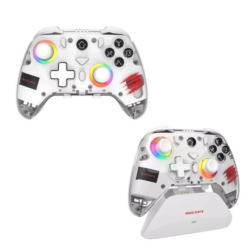 Controller da gaming Mad Catz C.A.T. 17 CUSTOMIZABLE — gamepad con filo, tasti programmabili, design ergonomico