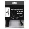 Gembird A-MDPM-HDMIF-02 Cavo adattatore Mini DisplayPort HDMI Type-A (standard) nero