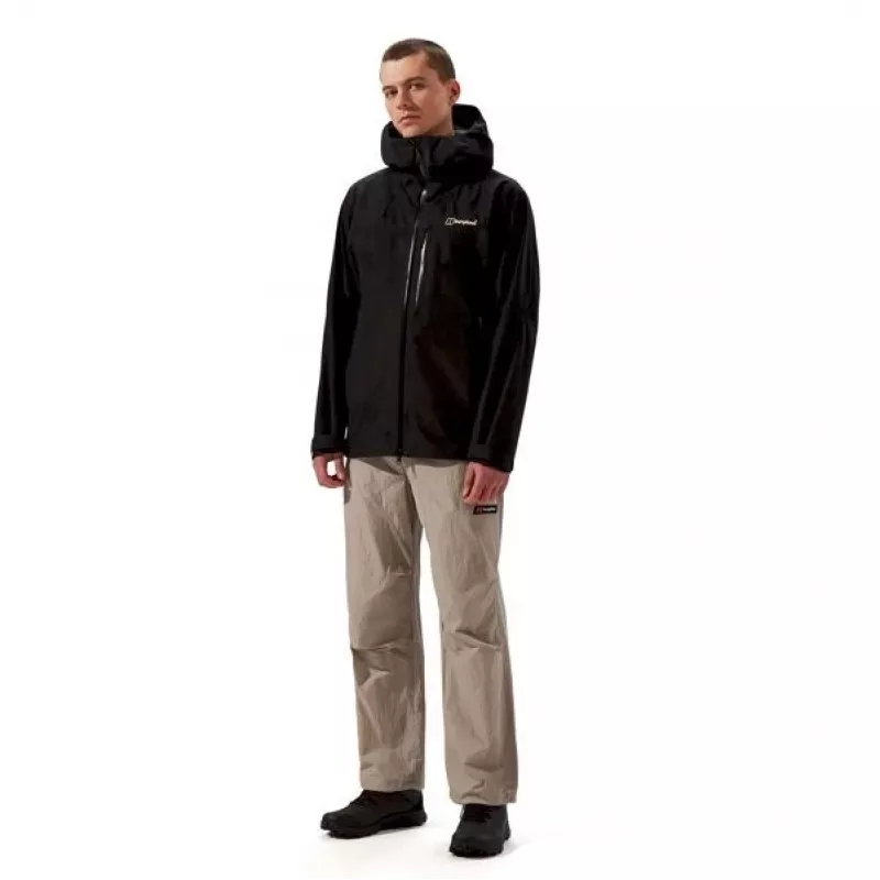 Giacca con membrana Berghaus RIDGE-SEEKER GTX JKT BLK/BLK taglia XL