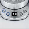 Bollitore elettrico SEVERIN 1 L 2200 W vetro e acciaio inox, 5 impostazioni di temperatura, display LED