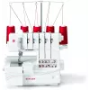 Macchina da cucire overlock Singer 14T968, corrente elettrica, bianco