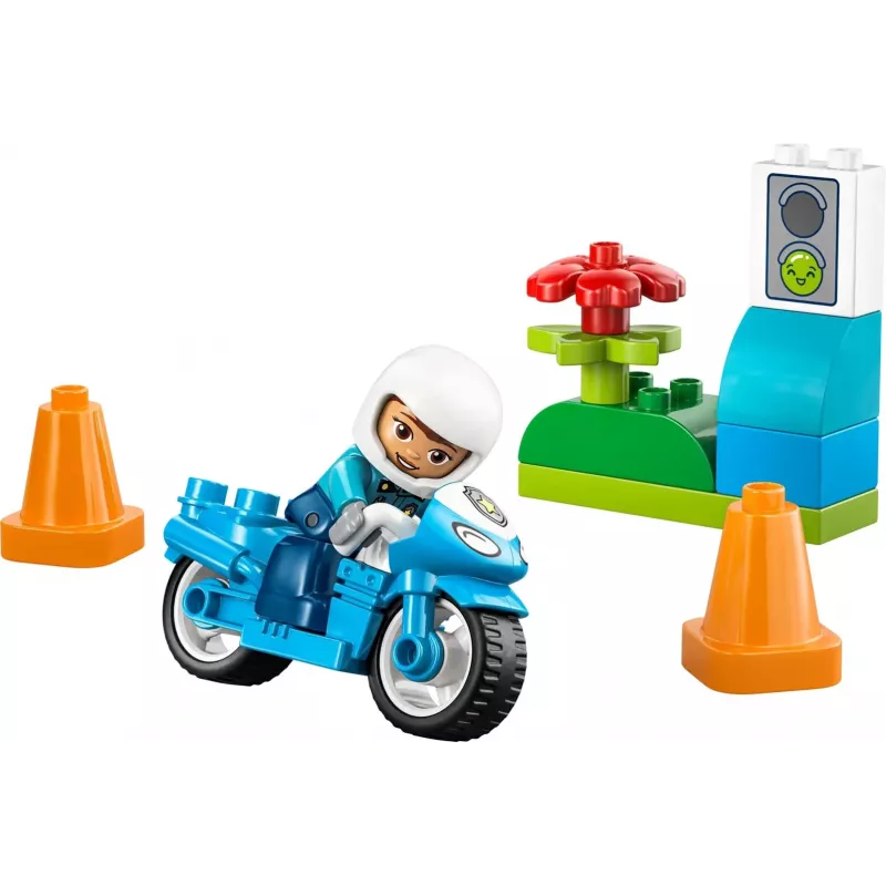 LEGO DUPLO 10471 Moto della polizia blu