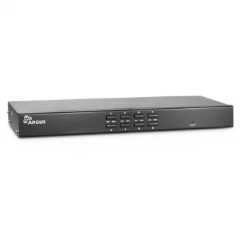 Inter-Tech KVM AS-9108DU montaggio a rack nero switch tastiera/video/mouse (KVM) (88887233)