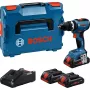 Avvitatore a impulsi a batteria Bosch GSB 18V-65 2 batterie da 4,0Ah